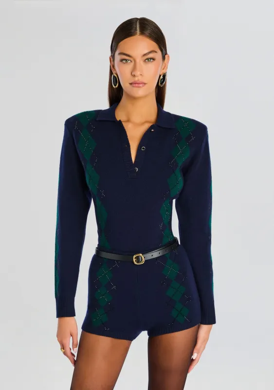 Nicolina Embellished Polo sold by Retrofete