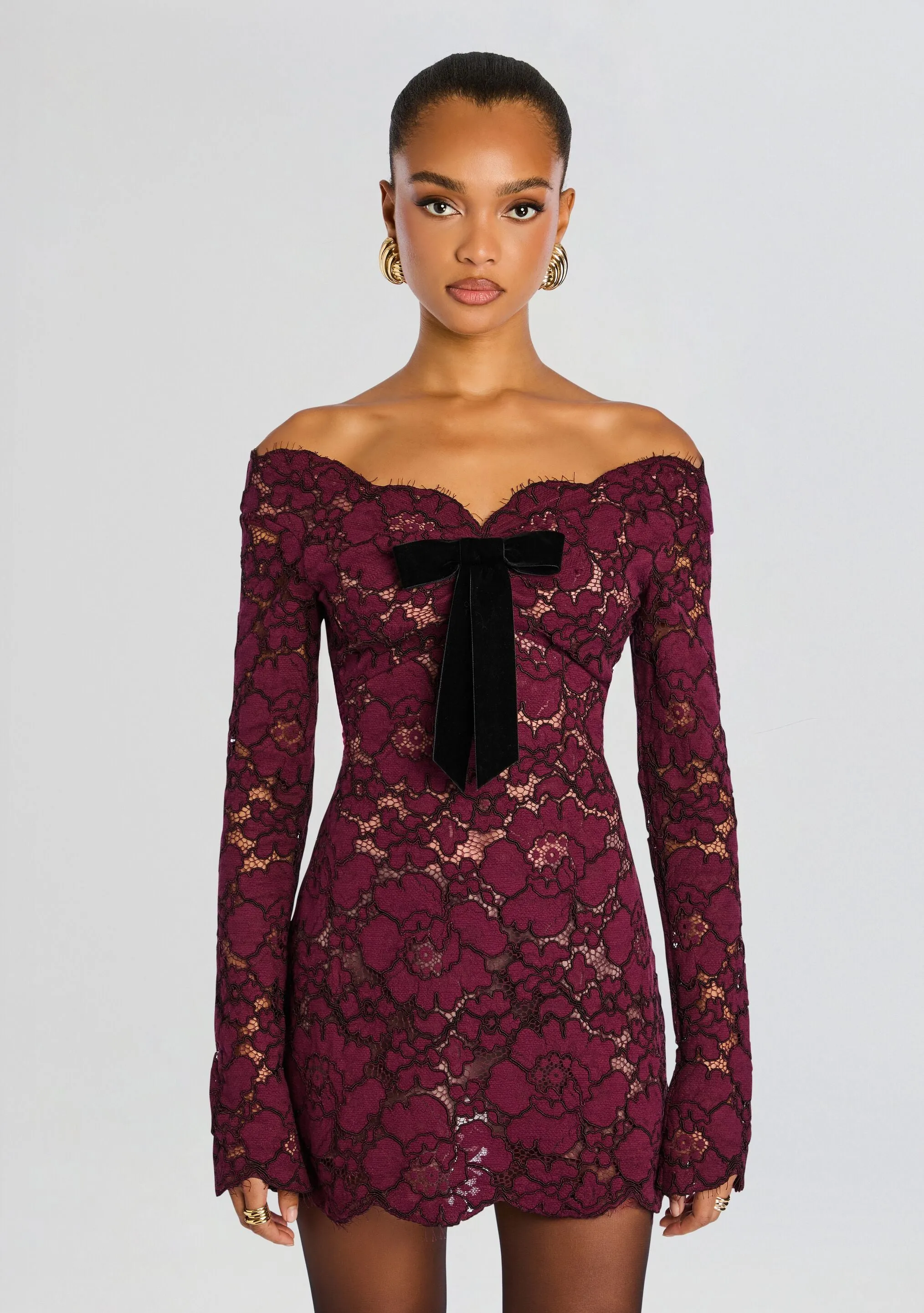 Perdita Lace Dress sold by Retrofete product image thumbnail 5