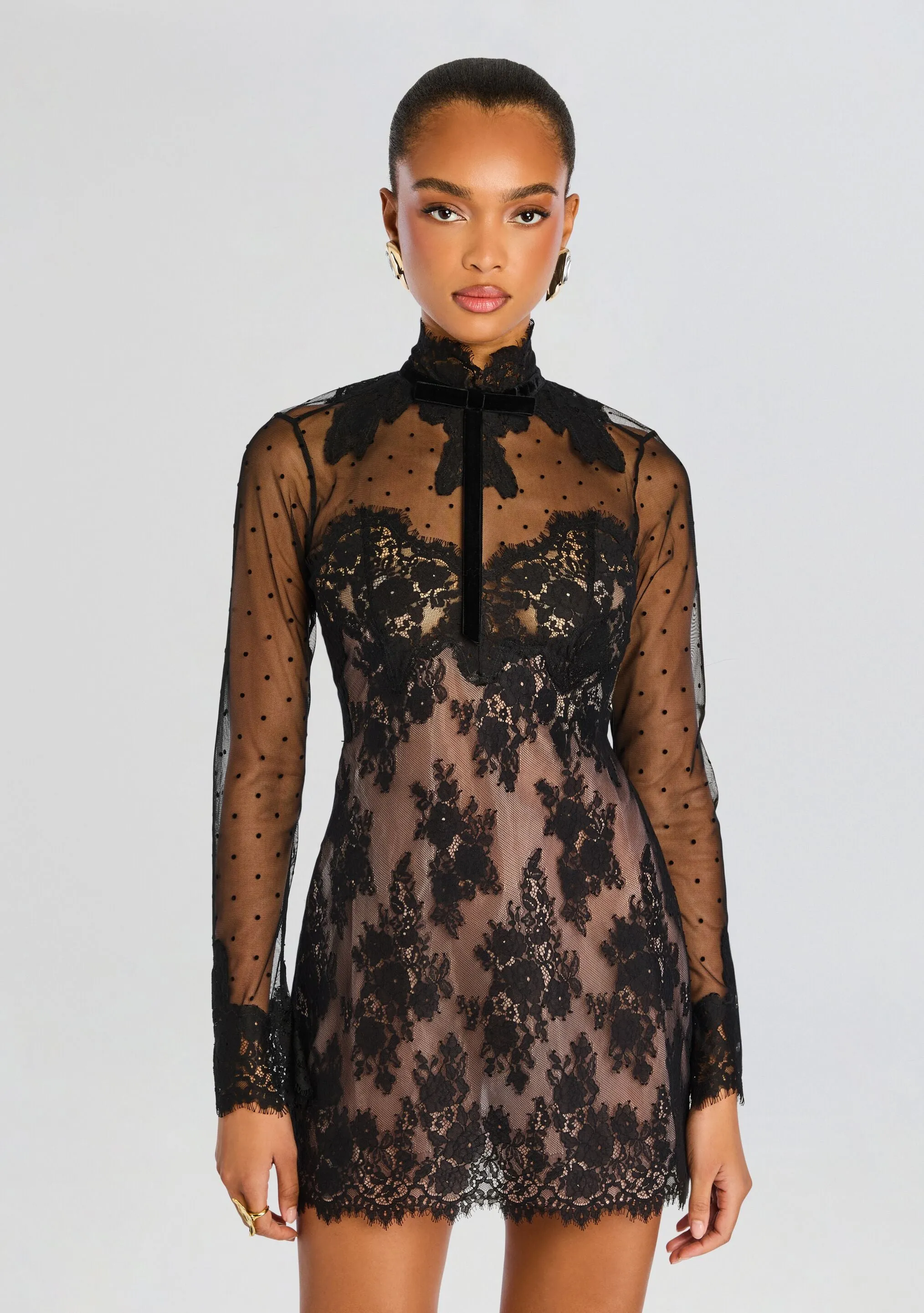 Faylin Lace Dress sold by Retrofete product image thumbnail 5