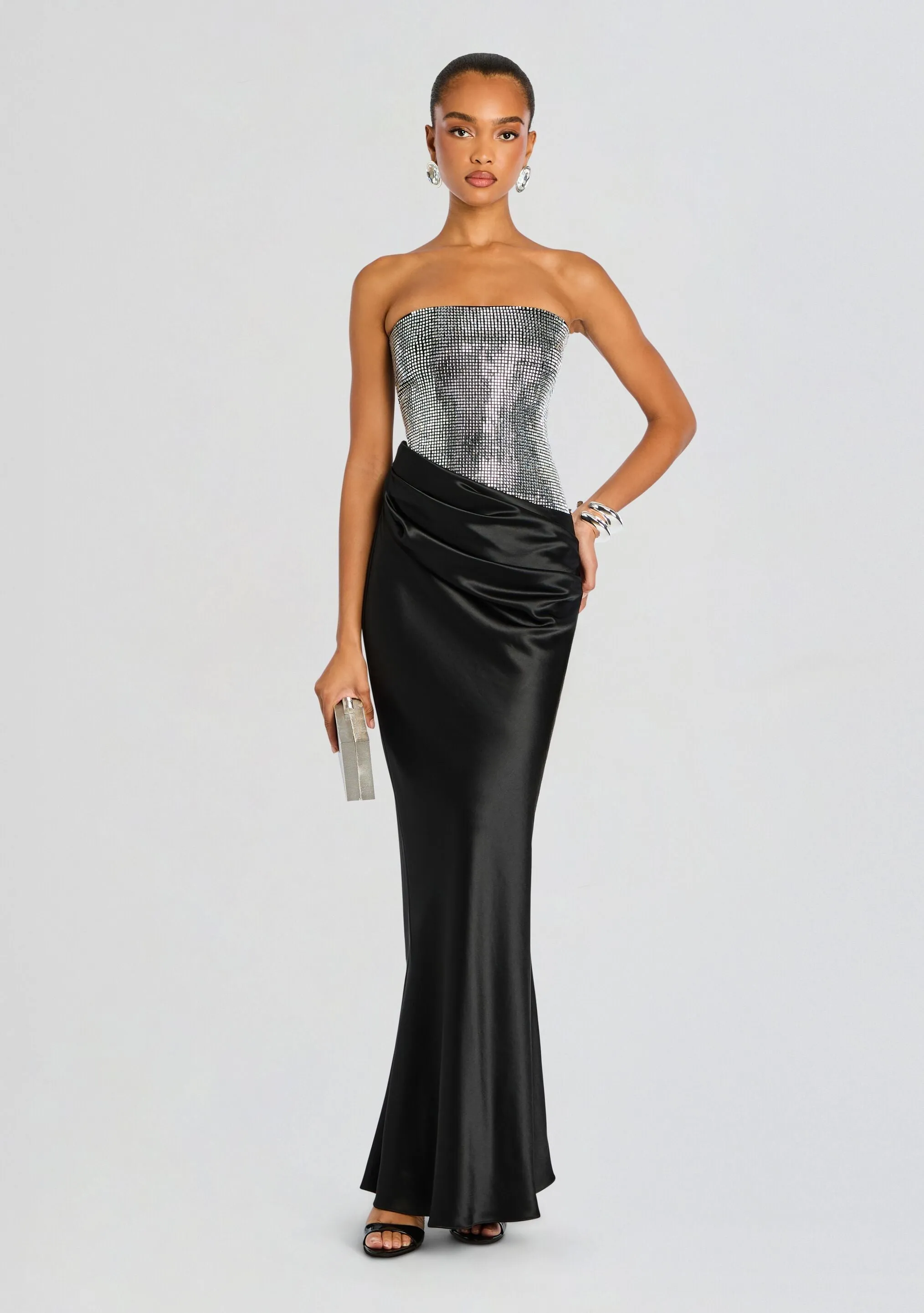 Alexandra Embellished Dress sold by Retrofete