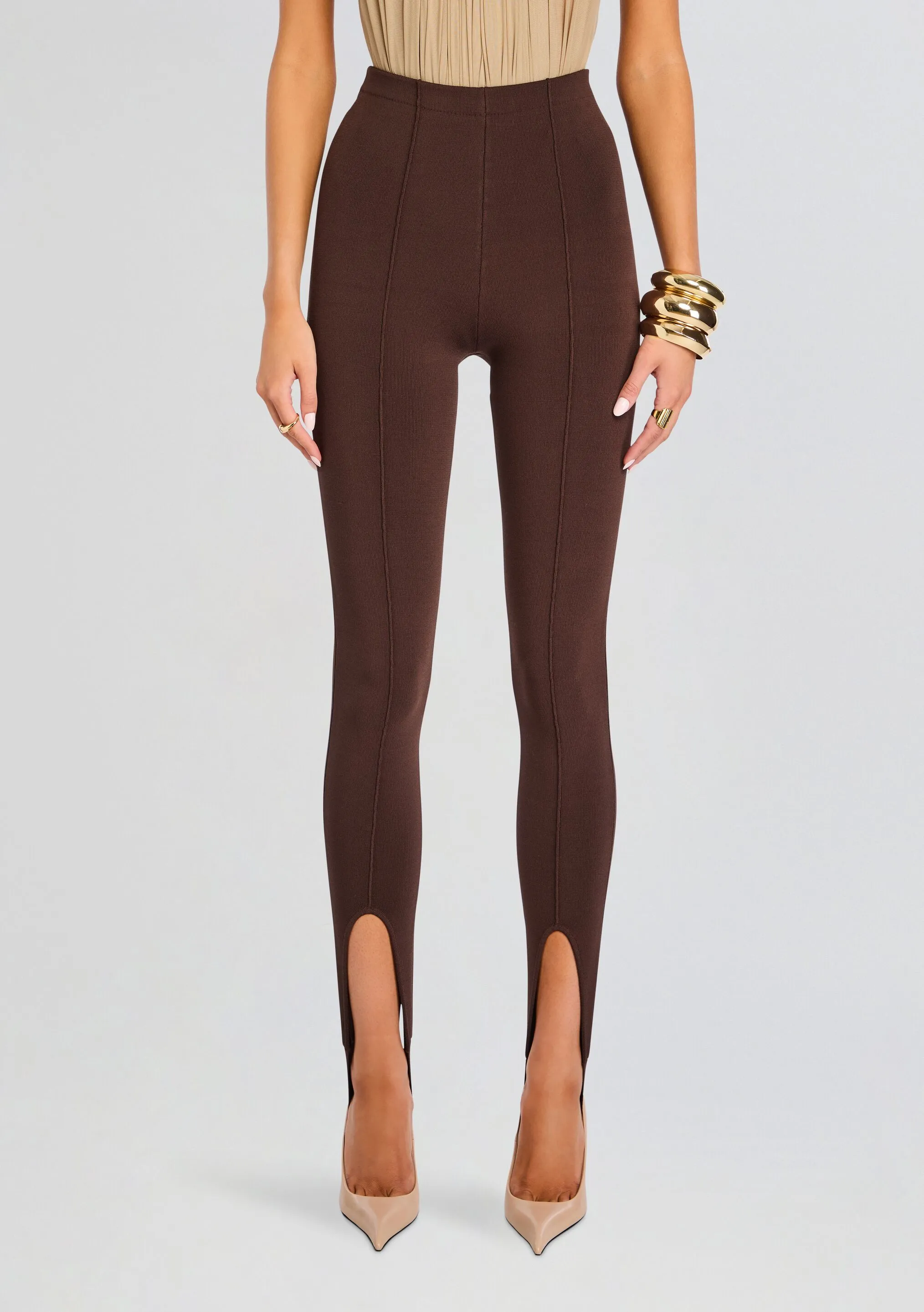 Kelsey Stirrup Legging sold by Retrofete