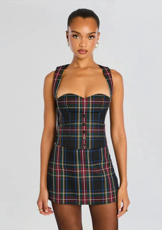 Donella Waistcoat sold by Retrofete