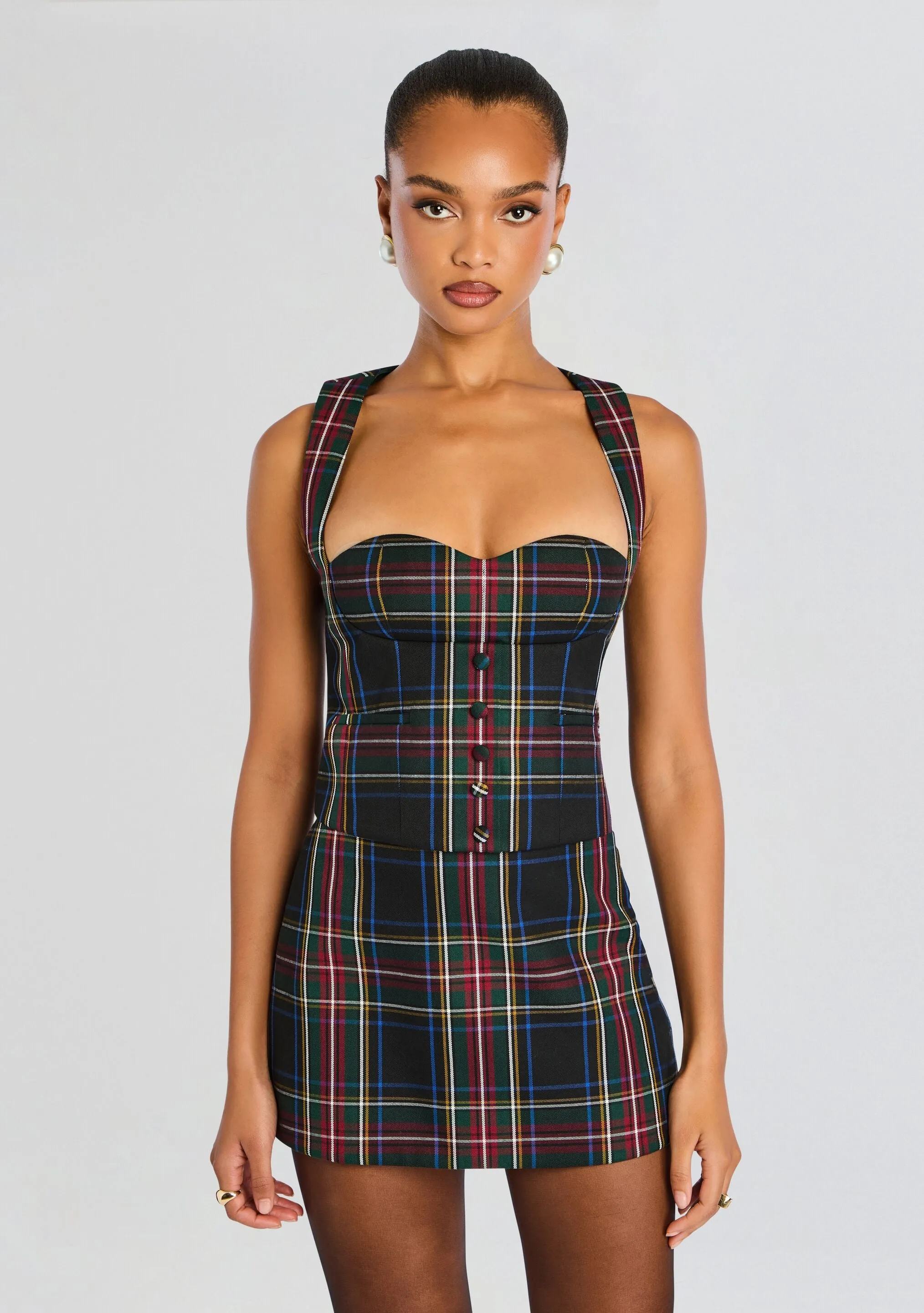 Donella Waistcoat sold by Retrofete