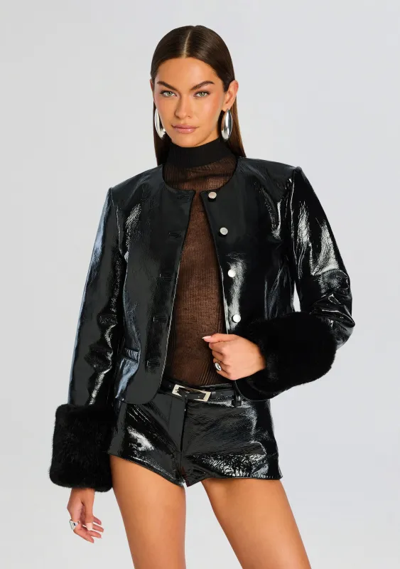 Talvi Leather Jacket sold by Retrofete