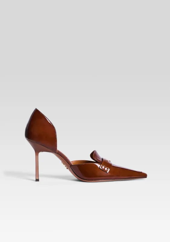 Lida Leather Loafer made by Retrofete