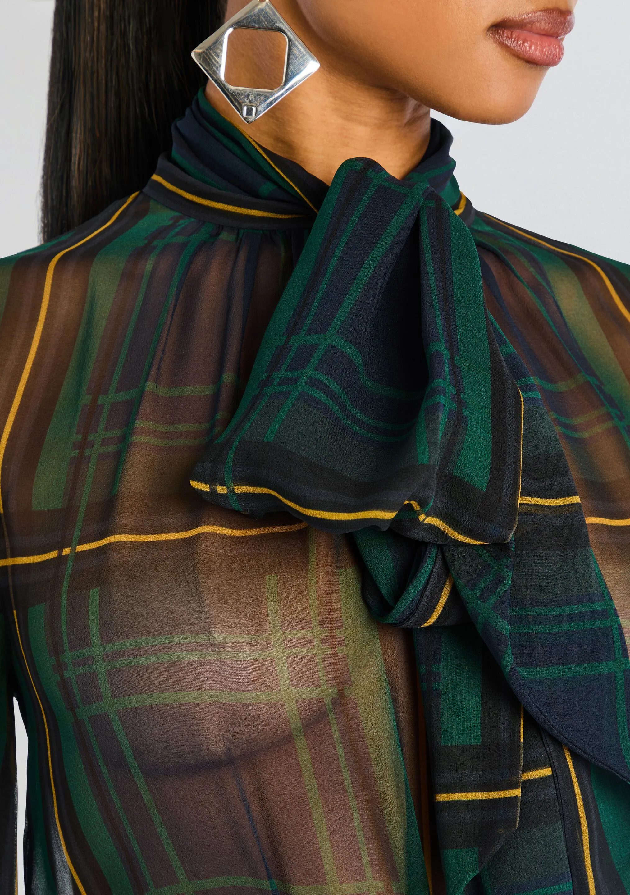 Rhianna Silk Blouse sold by Retrofete product image thumbnail 2