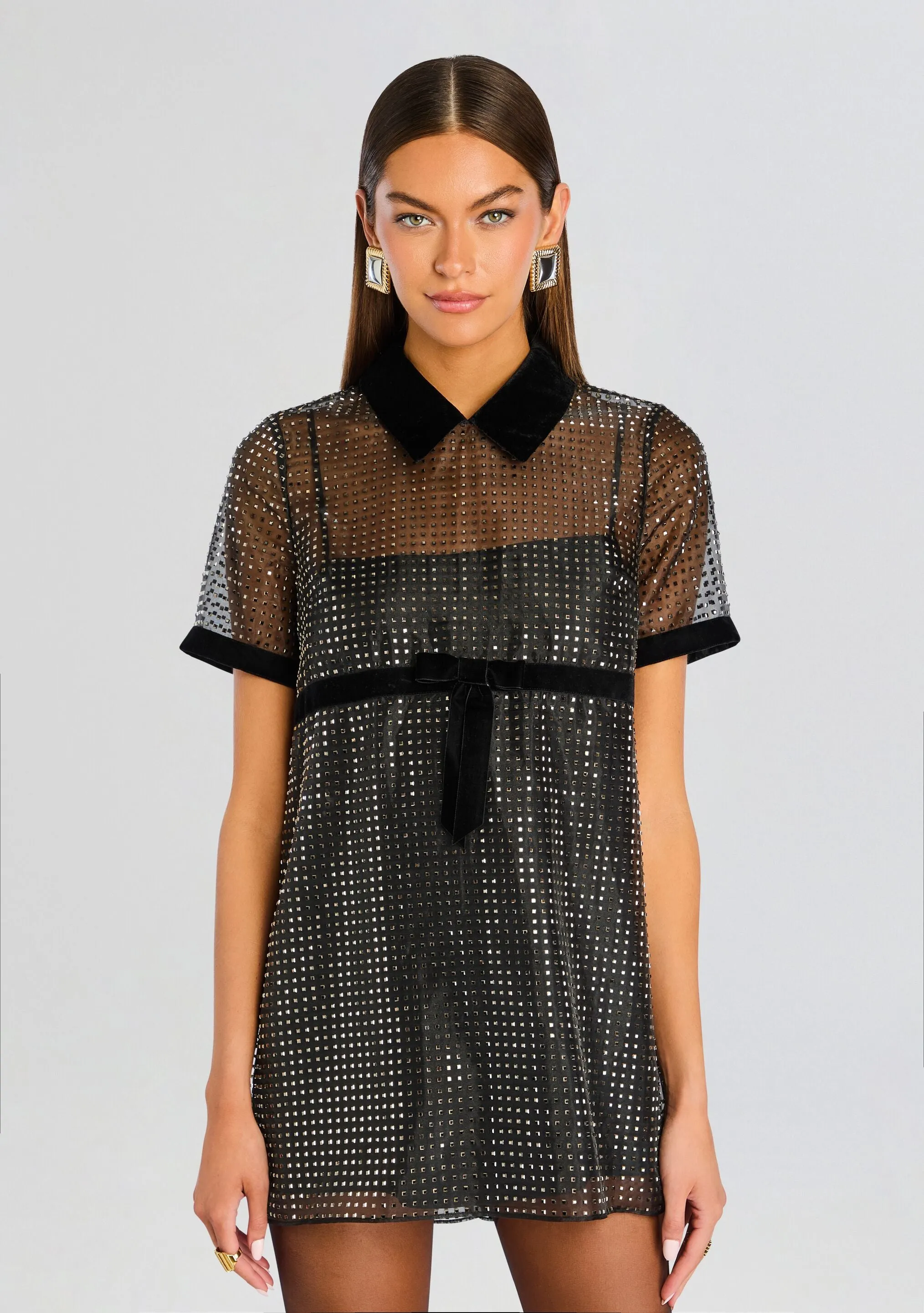 Meryl Embellished Dress sold by Retrofete product image thumbnail 5