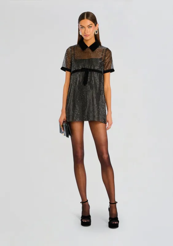 Meryl Embellished Dress sold by Retrofete