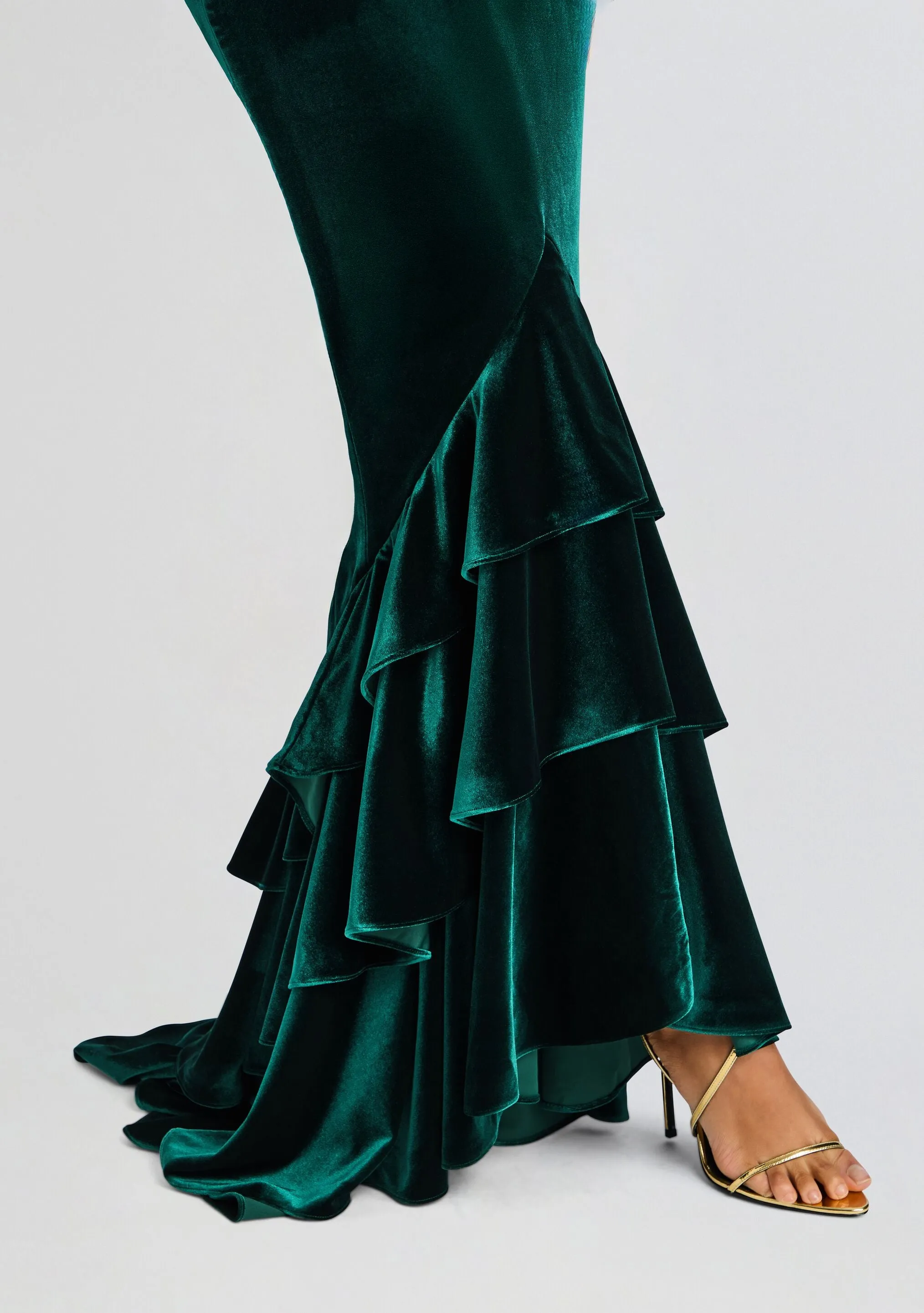 Greta Velvet Dress sold by Retrofete product image thumbnail 2