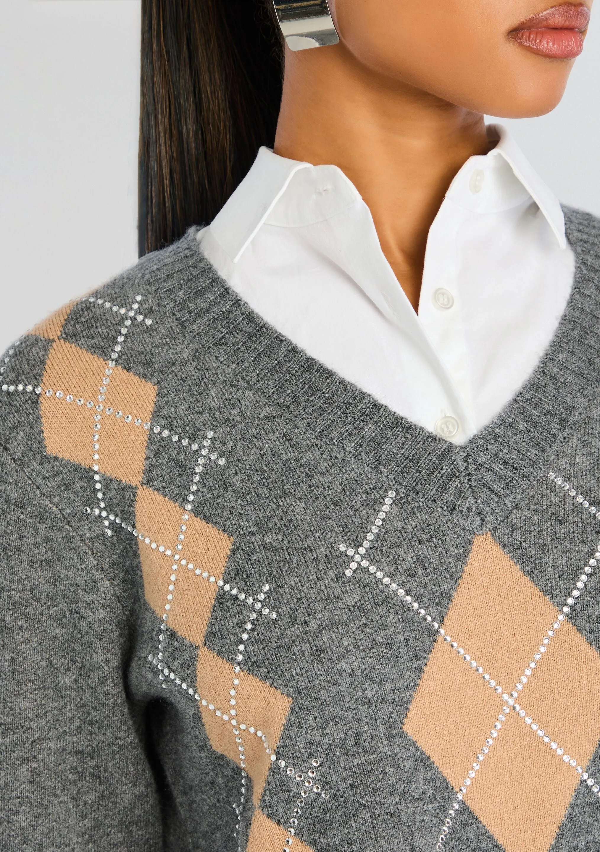 Ornella Embellished Knit Dress sold by Retrofete product image thumbnail 2