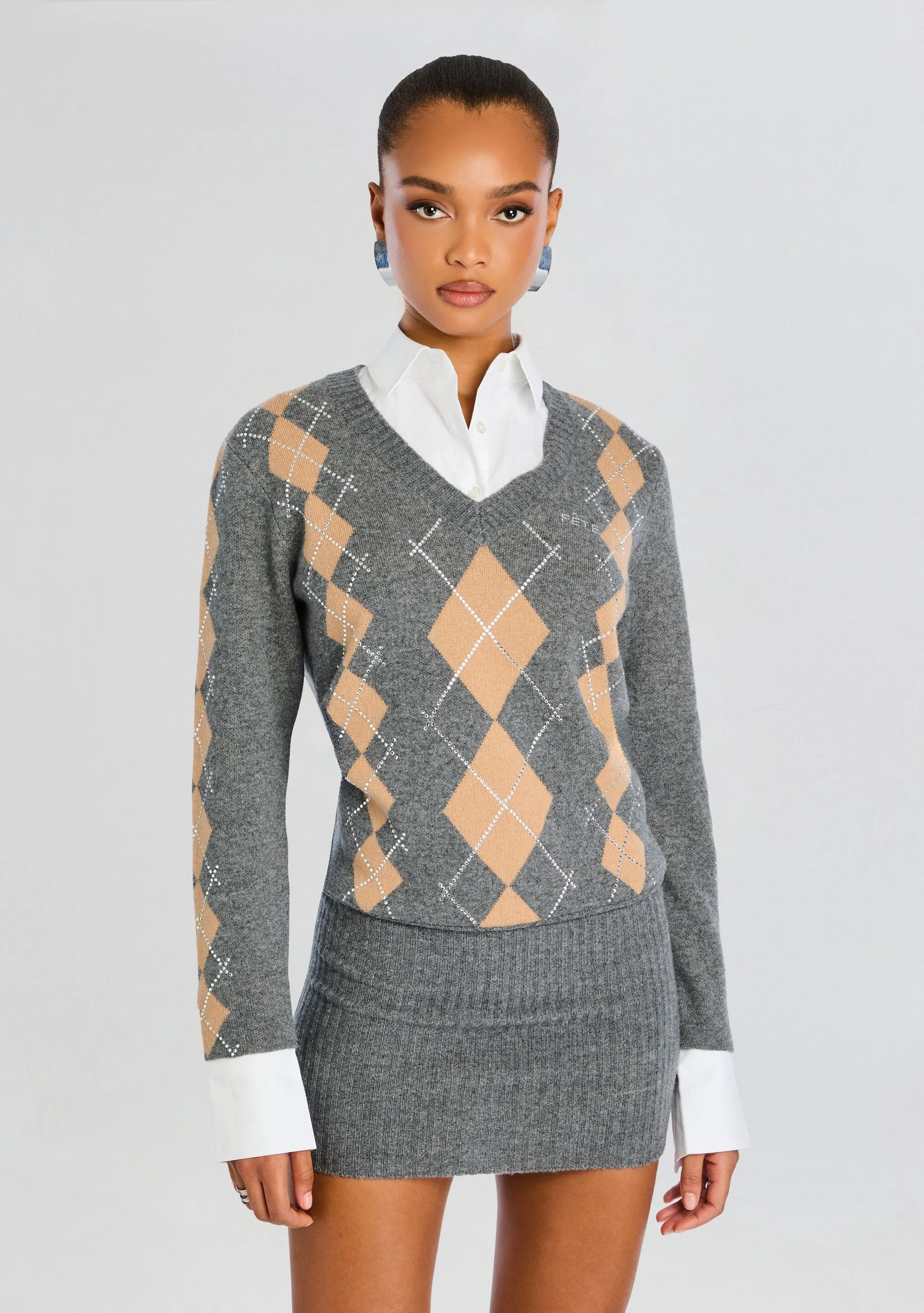 Ornella Embellished Knit Dress sold by Retrofete product image thumbnail 5