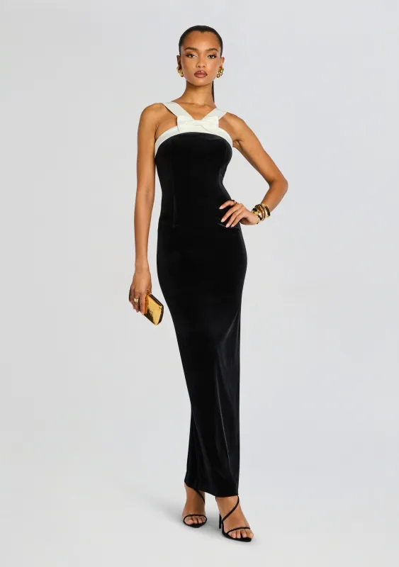 Esme Bowed Dress sold by Retrofete