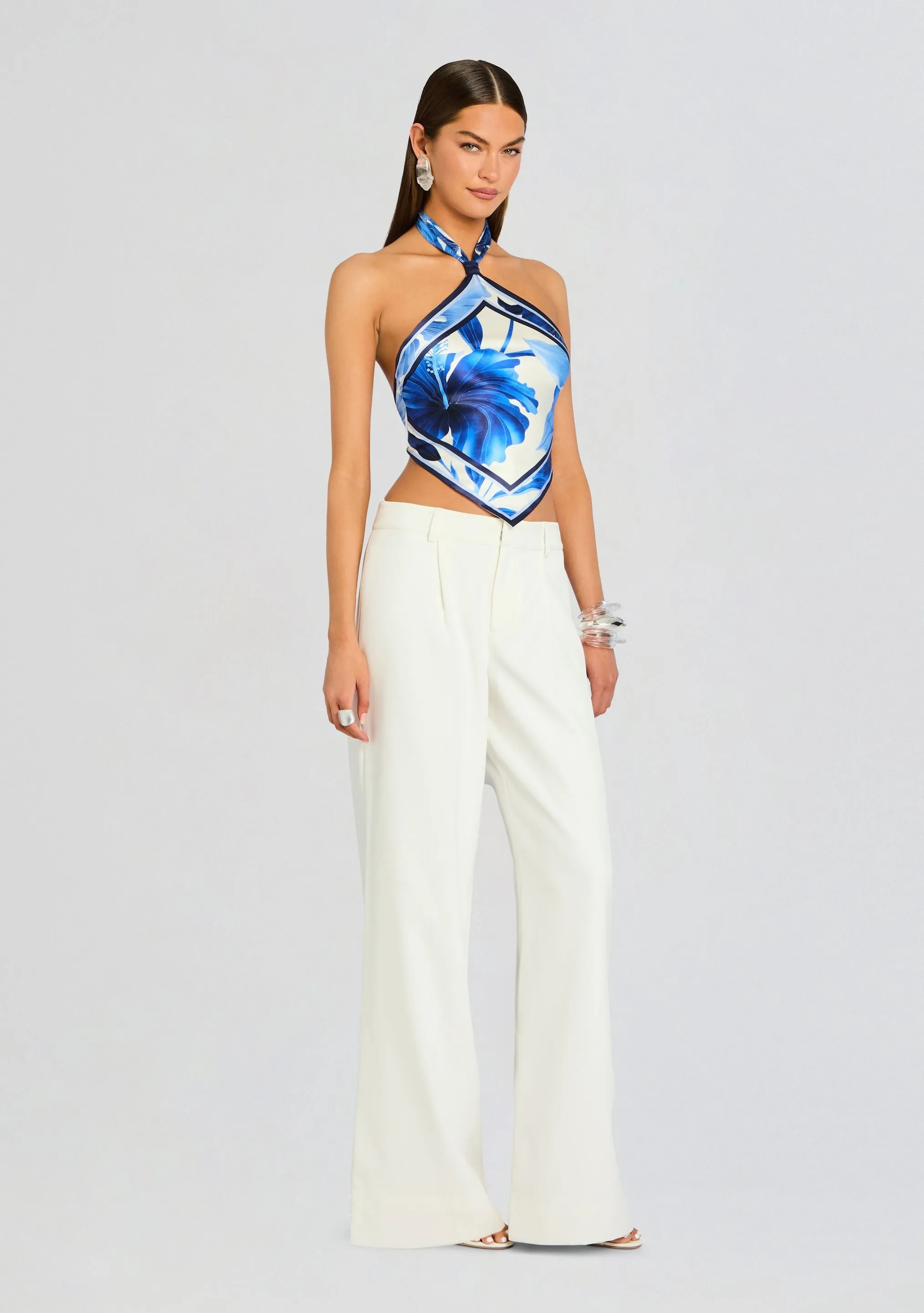 Jamie Silk Top sold by Retrofete product image thumbnail 3