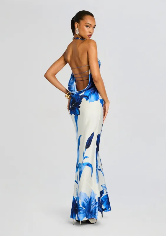 Keaton Silk Dress sold by Retrofete