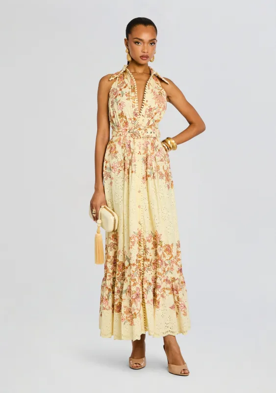 Riah Long Dress sold by Retrofete