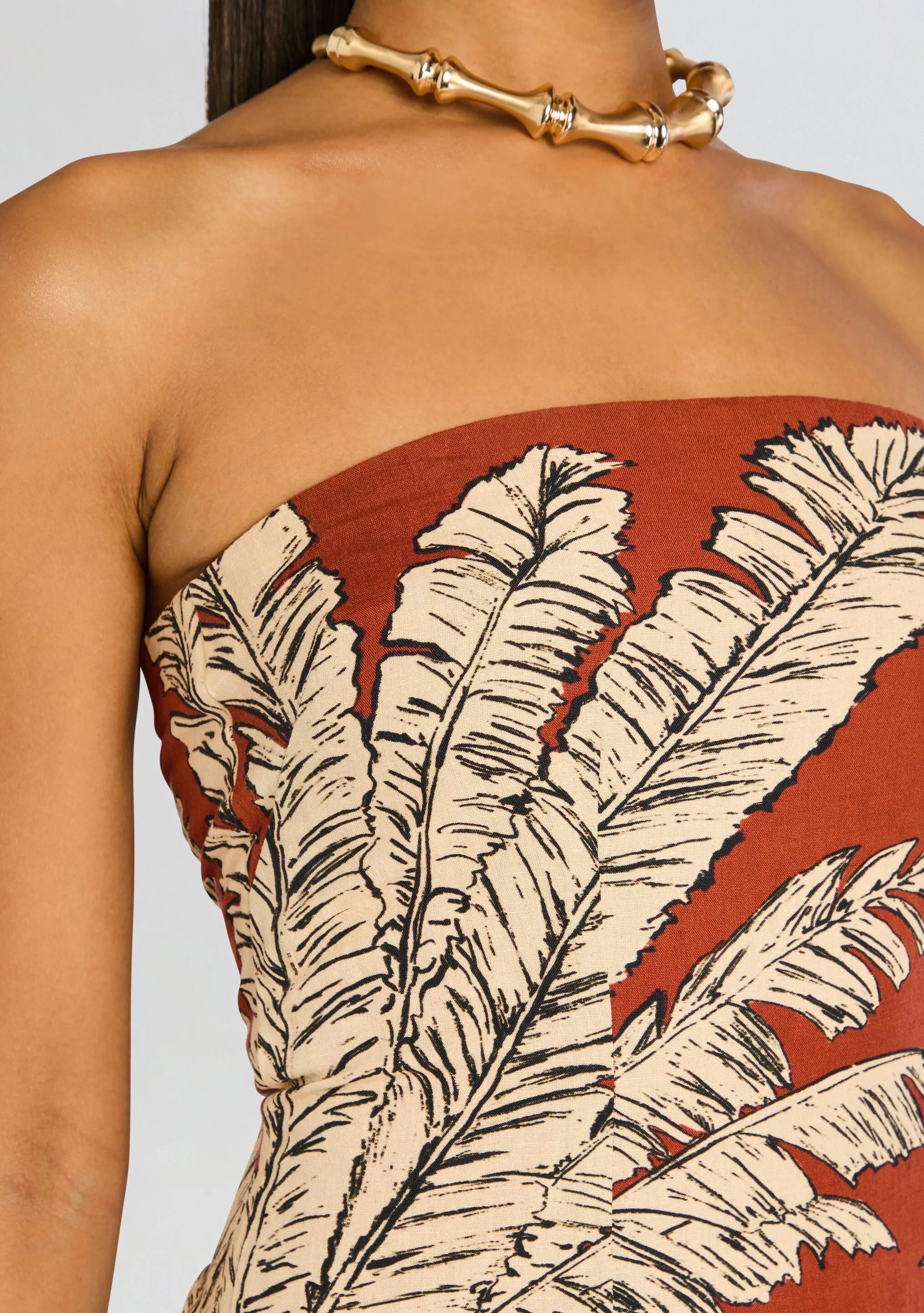 Palm Mini Dress sold by Retrofete product image thumbnail 2