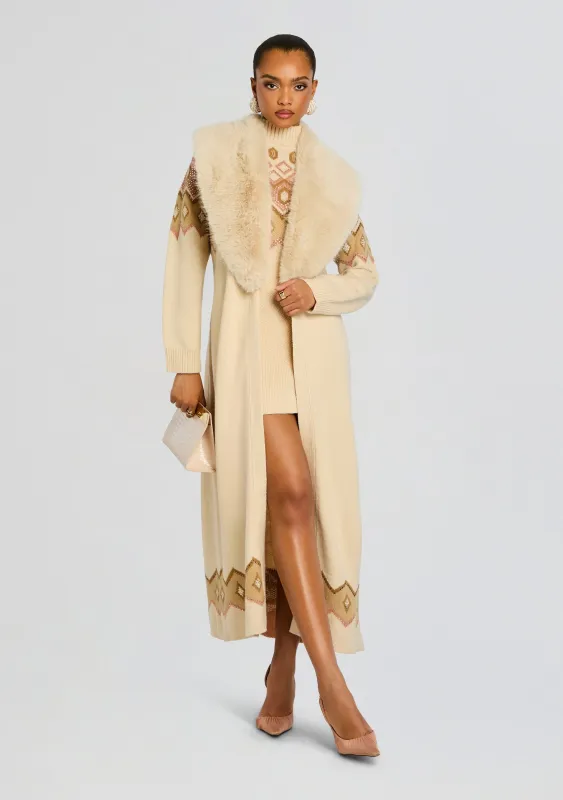 Basalt Knit Cardigan sold by Retrofete