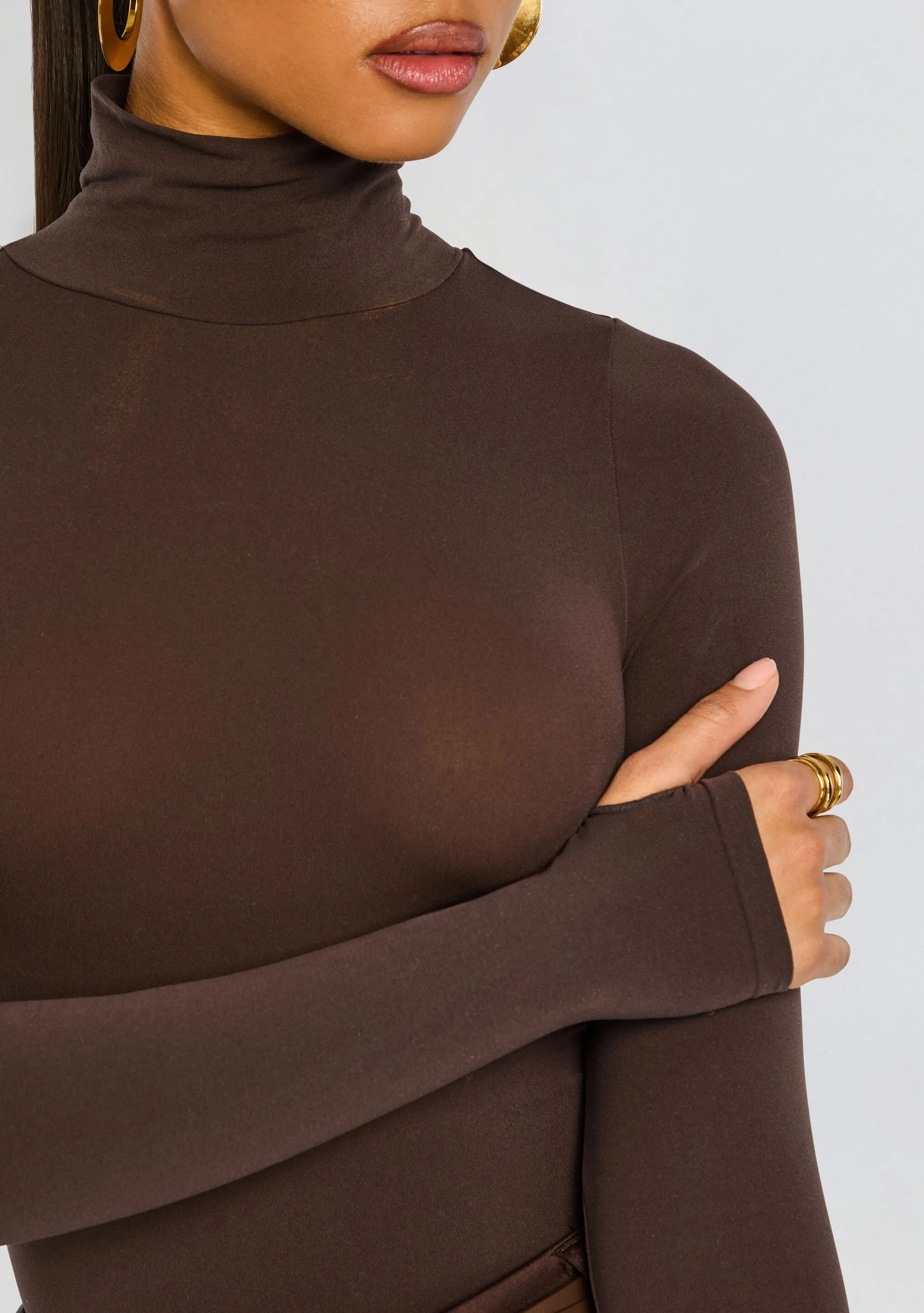 Ballet Turtleneck Bodysuit sold by Retrofete product image thumbnail 2