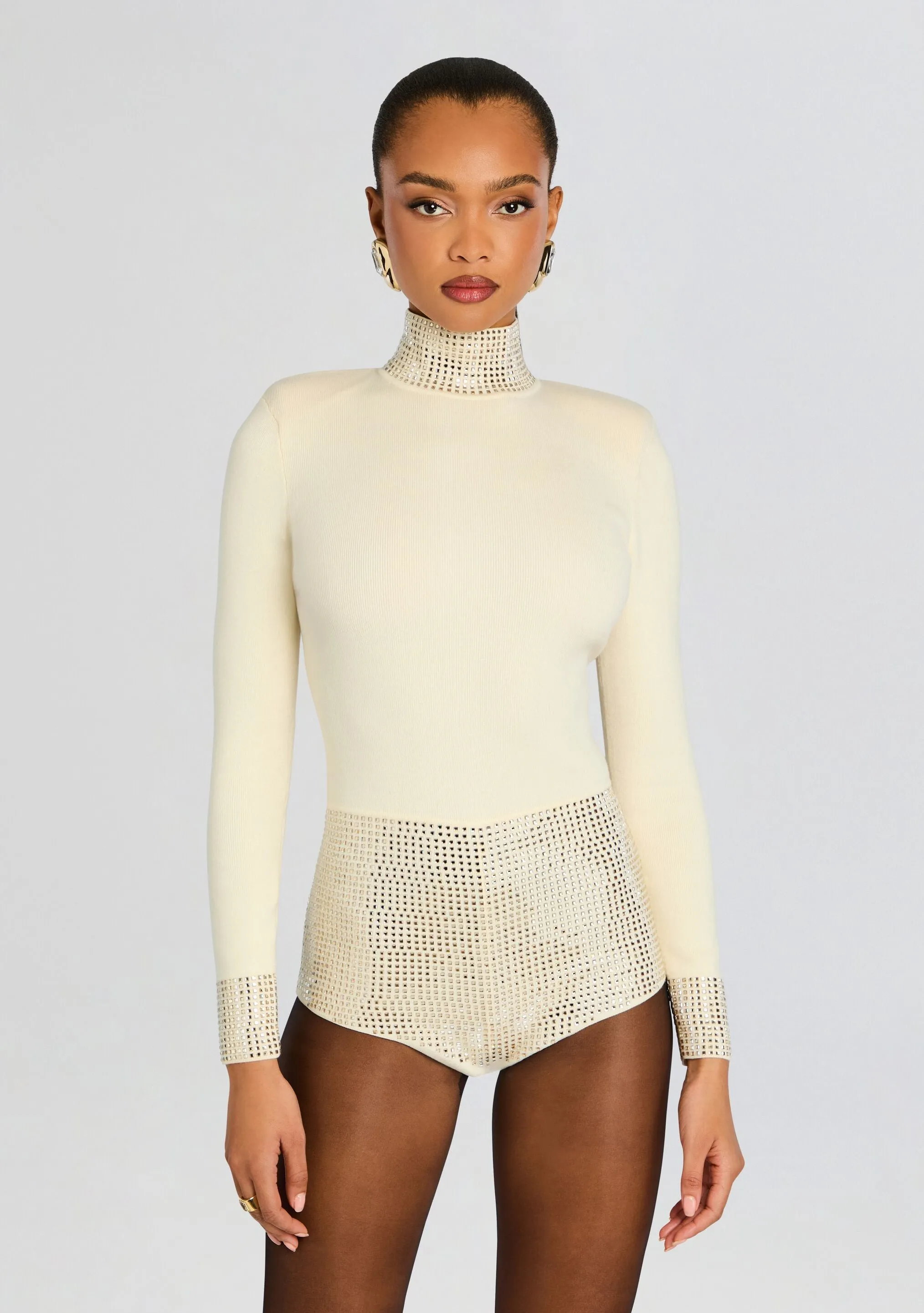 Bethanie Embellished Romper sold by Retrofete product image thumbnail 5