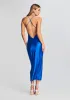 Rowan Silk Maxi Dress sold by Retrofete