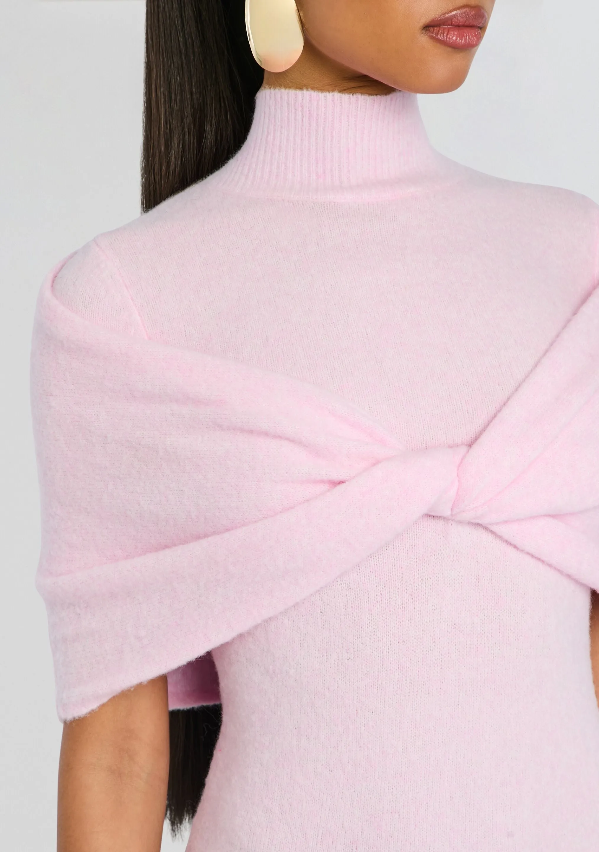 Wisteria Knit Midi Dress sold by Retrofete product image thumbnail 2