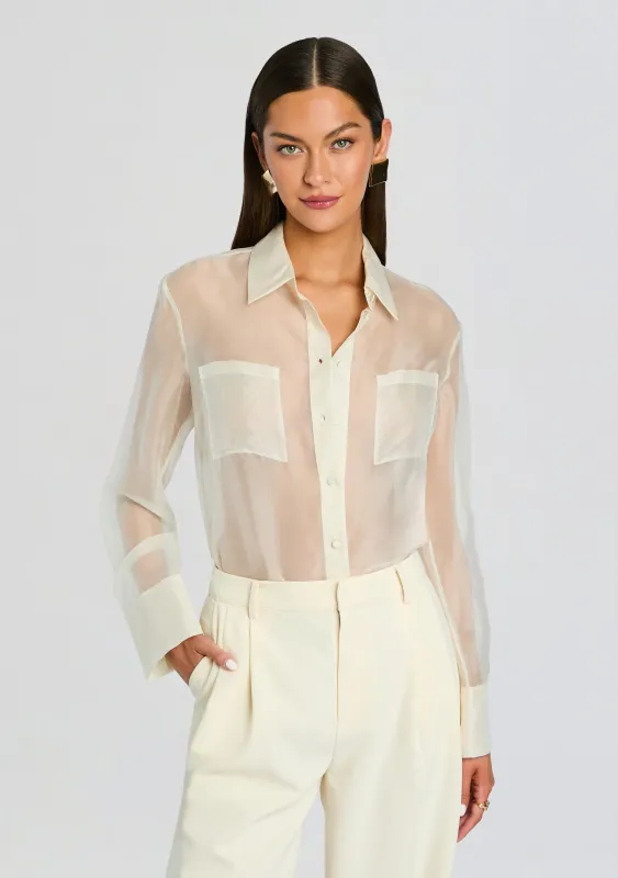 Estella Silk Top made by Retrofete