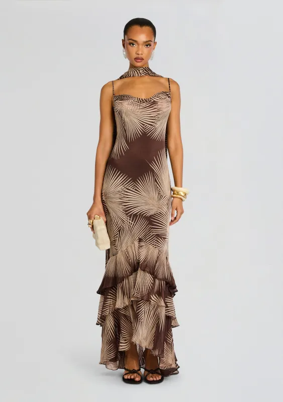 Taro Maxi Dress with Sash sold by Retrofete