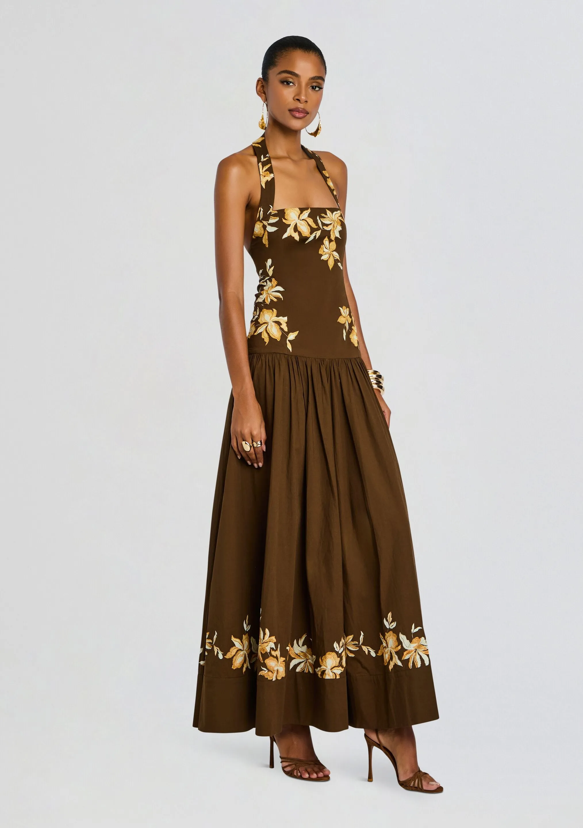 Bota Halter Maxi Dress sold by Retrofete product image thumbnail 3