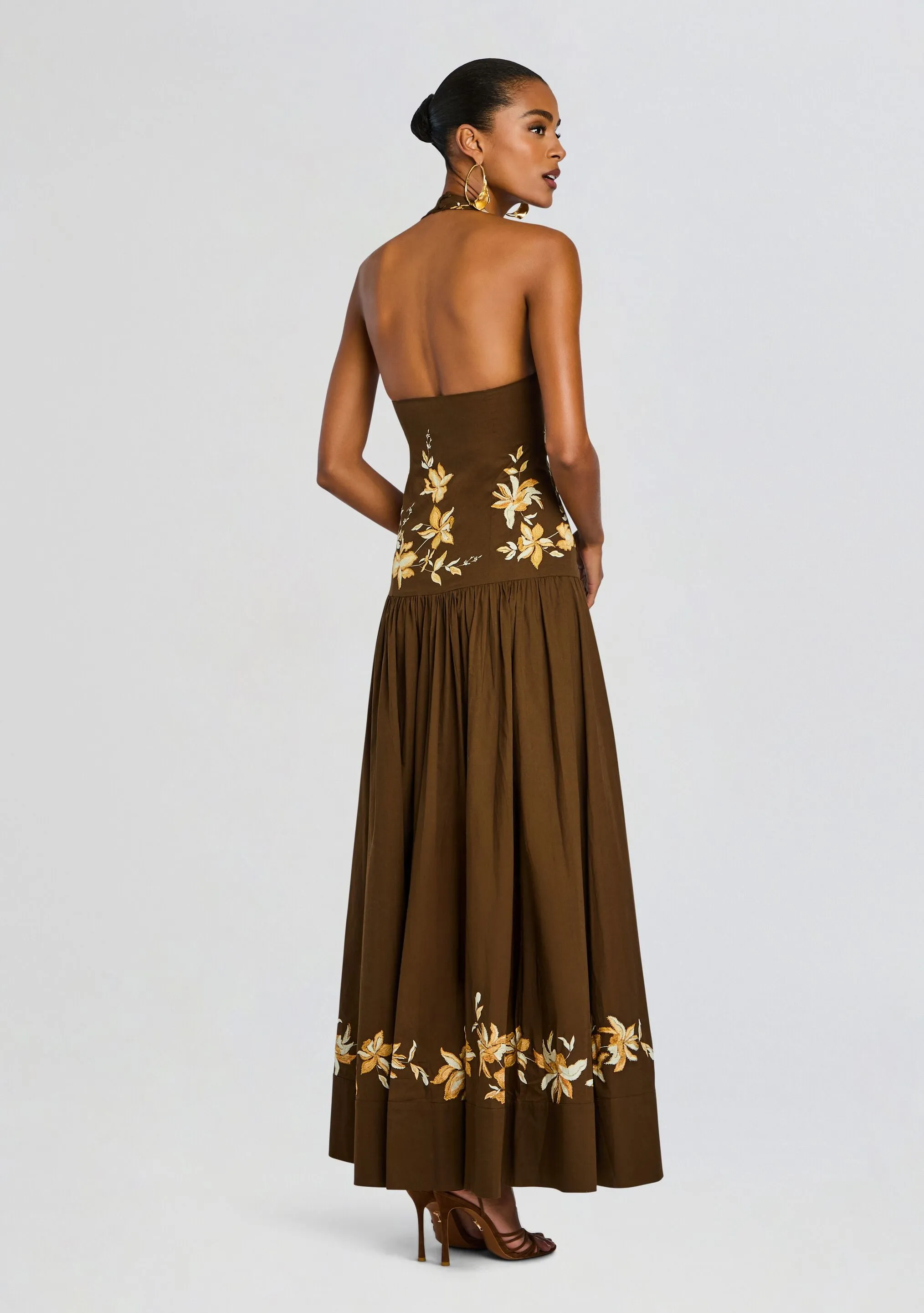 Bota Halter Maxi Dress sold by Retrofete product image thumbnail 4