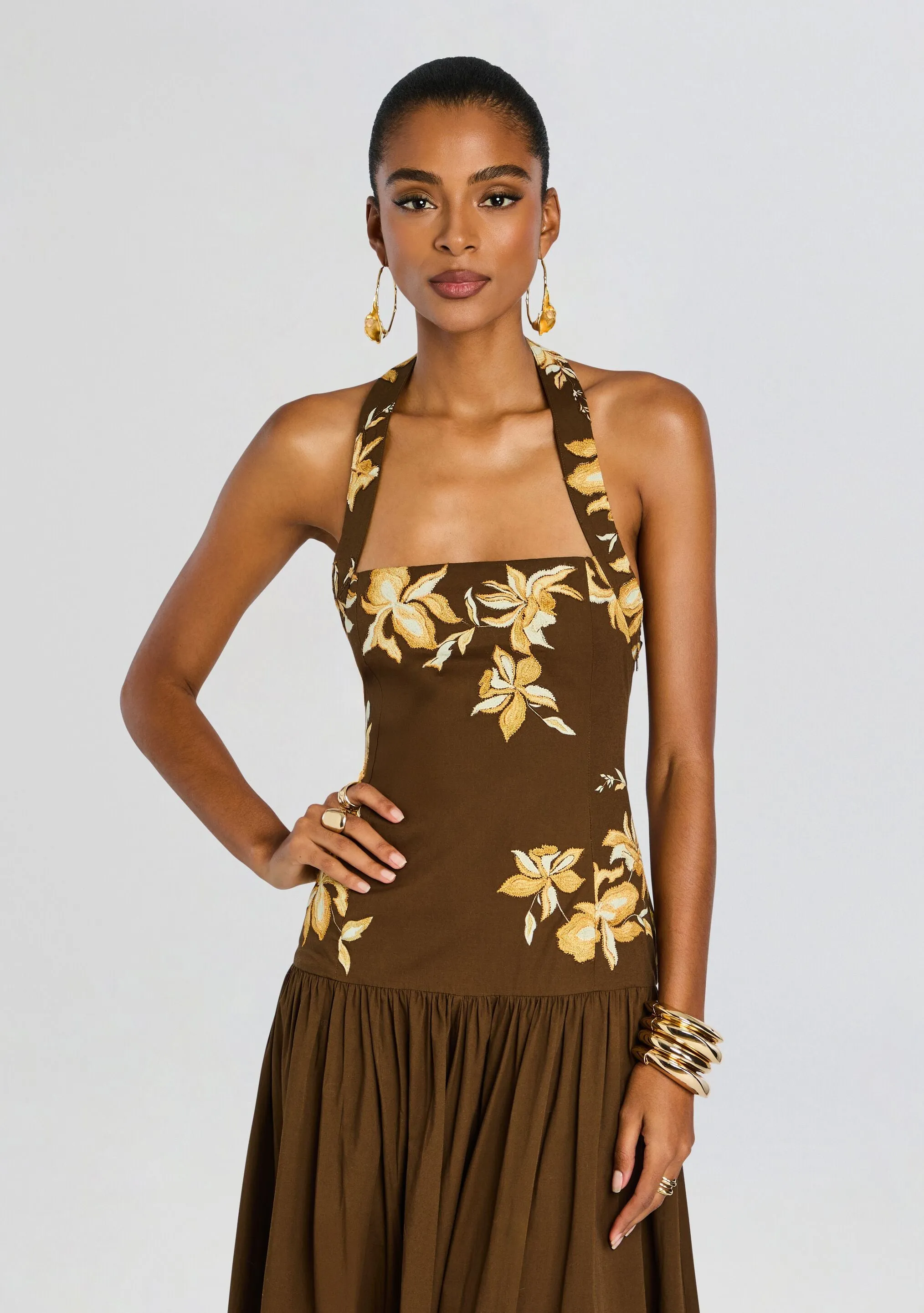 Bota Halter Maxi Dress sold by Retrofete product image thumbnail 5