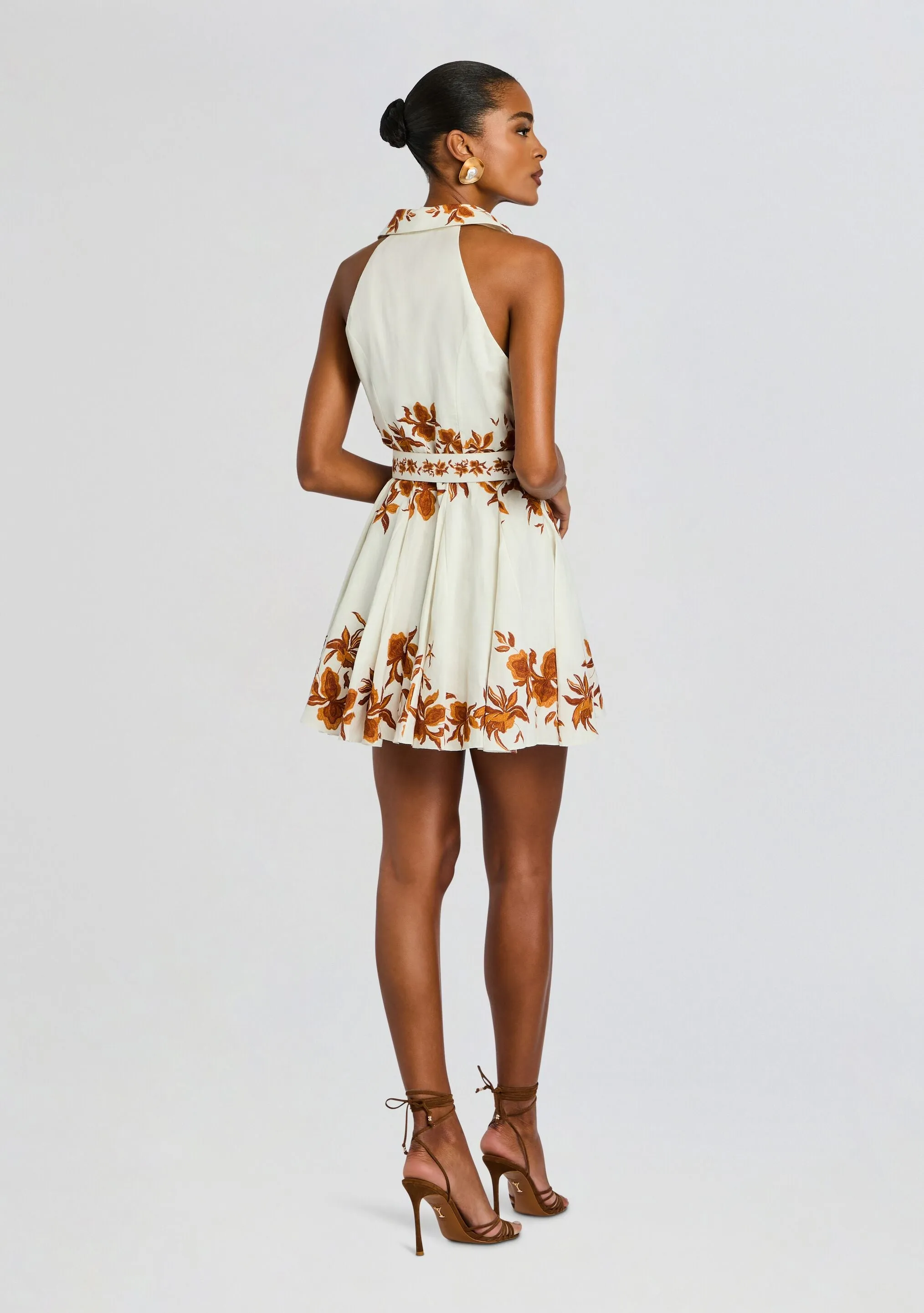 Ayra Short Dress with Belt Buckle sold by Retrofete product image thumbnail 4