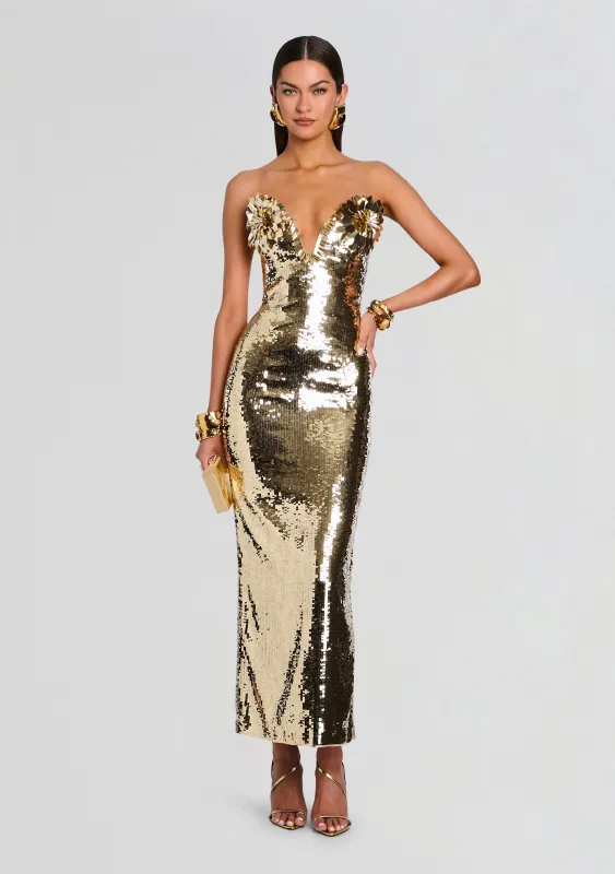 Amulet Embellished Dress made by Retrofete