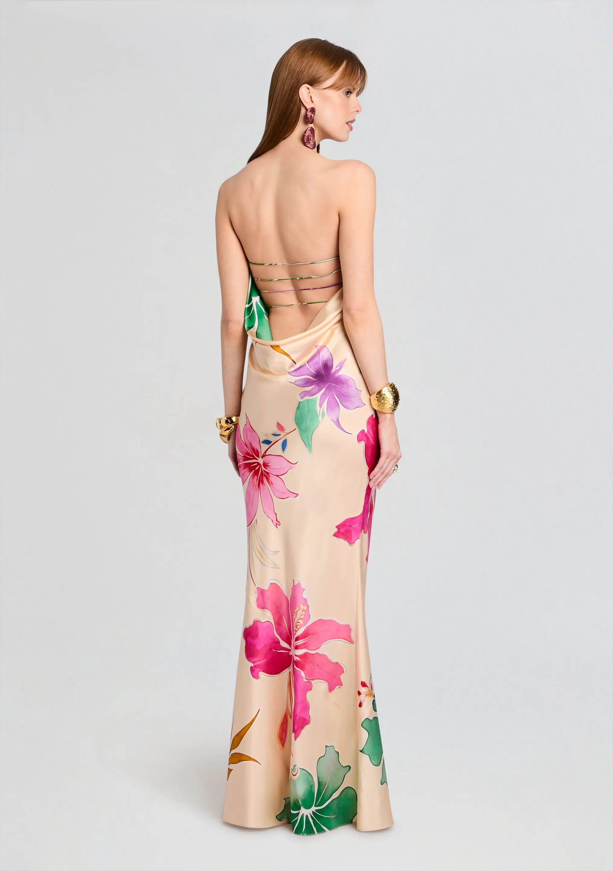 Keaton Silk Dress sold by Retrofete