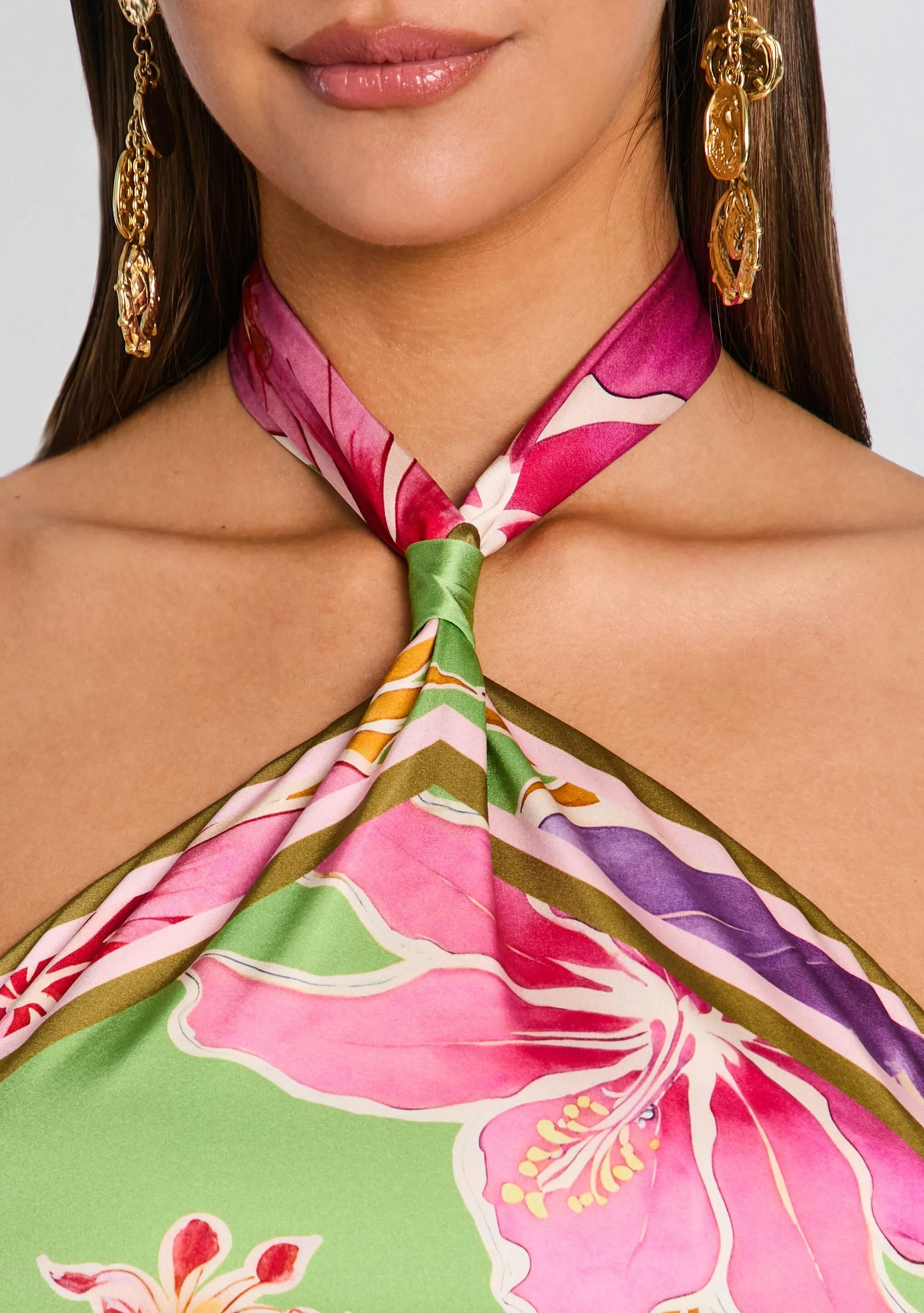Jamie Silk Top sold by Retrofete product image thumbnail 2