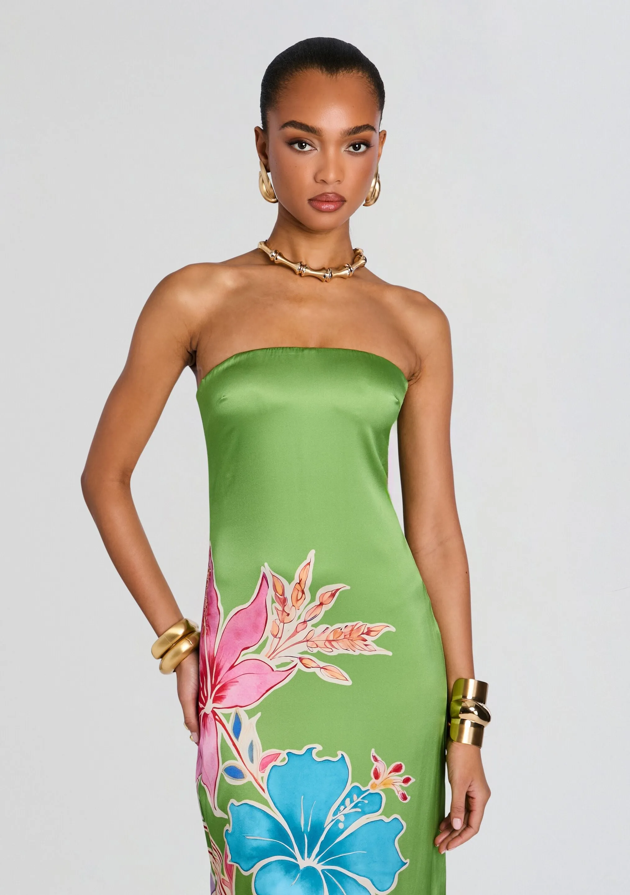 Vivi Silk Dress sold by Retrofete product image thumbnail 5