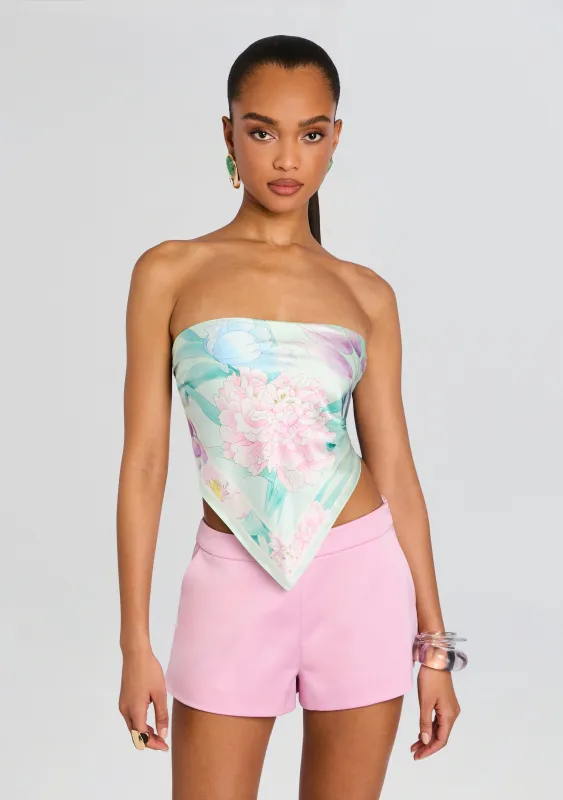 Alivia Silk Top made by Retrofete