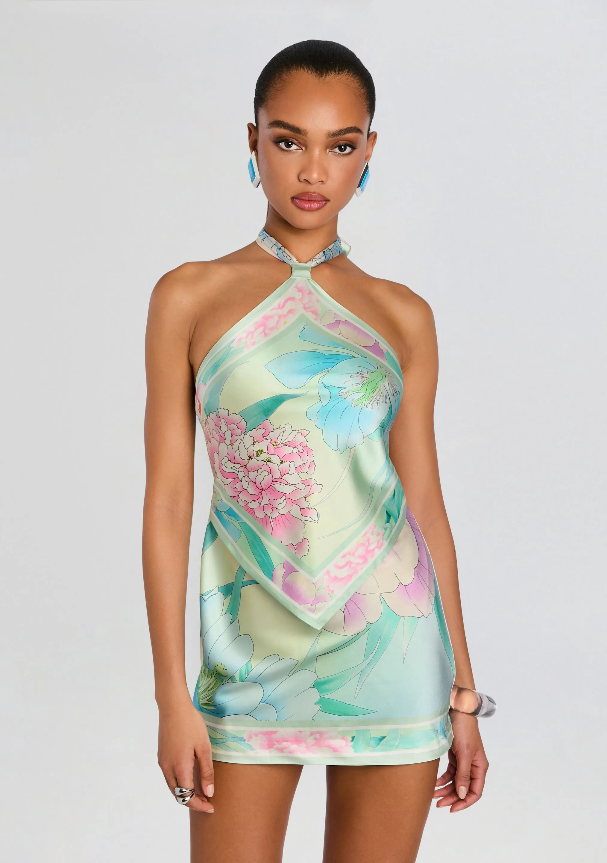 Adelaide Silk Dress sold by Retrofete product image thumbnail 5