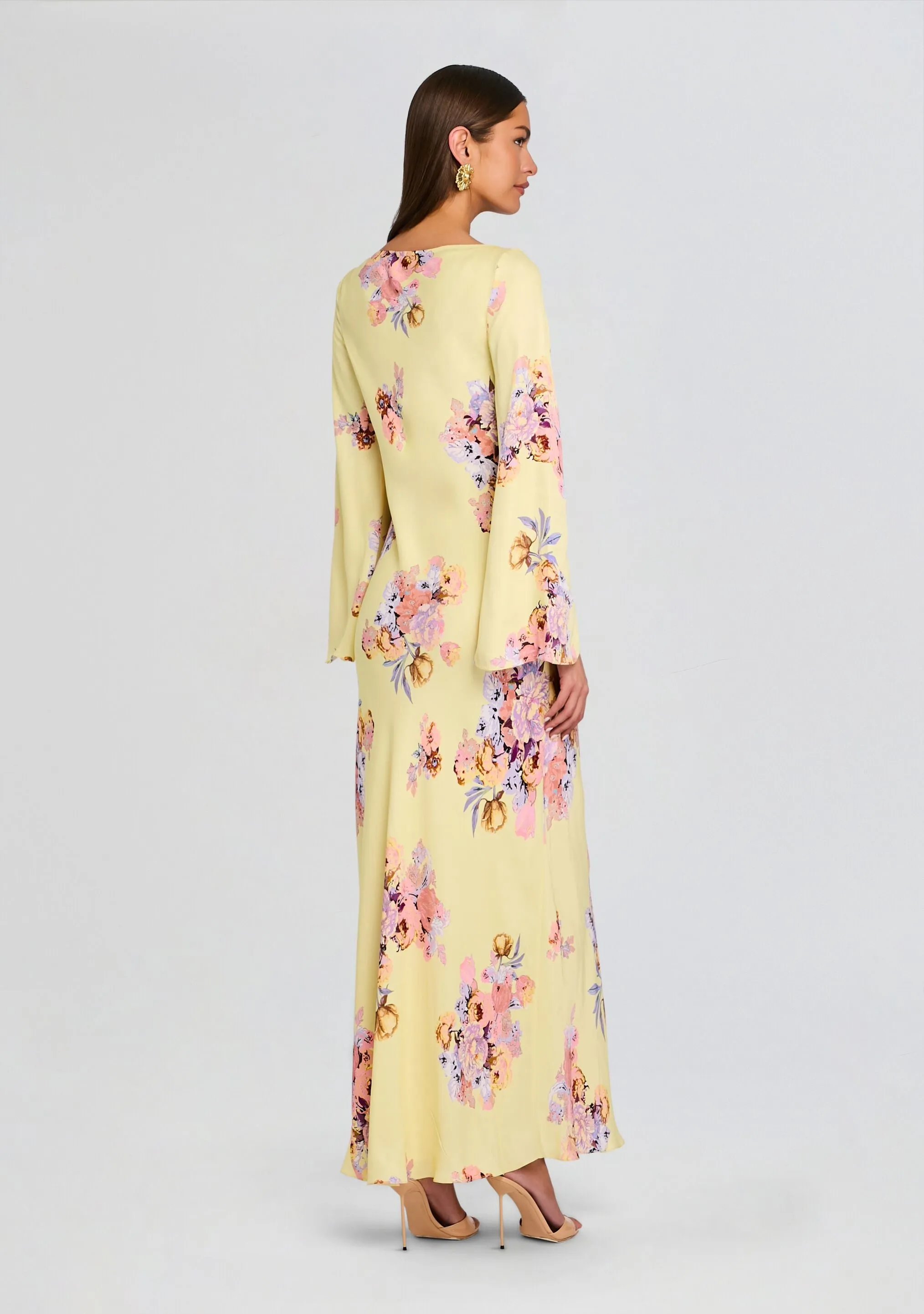 Kysha Long Bias Dress sold by Retrofete product image thumbnail 4