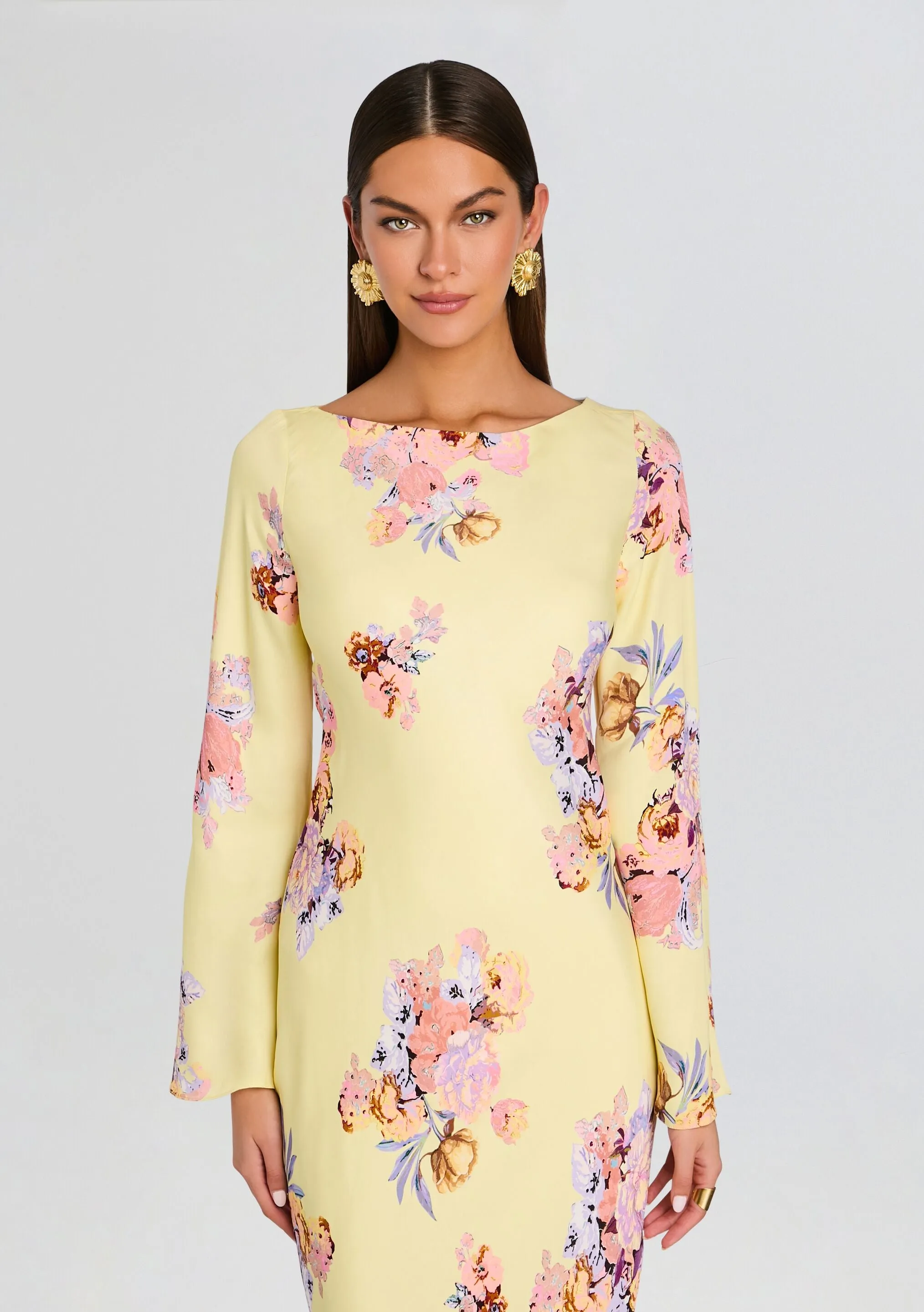 Kysha Long Bias Dress sold by Retrofete product image thumbnail 5