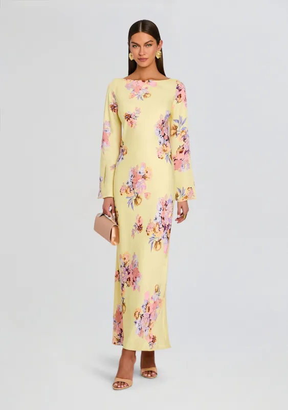 Kysha Long Bias Dress sold by Retrofete