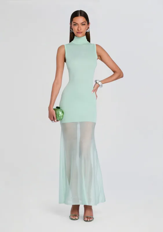 Amine Knit Maxi Dress made by Retrofete