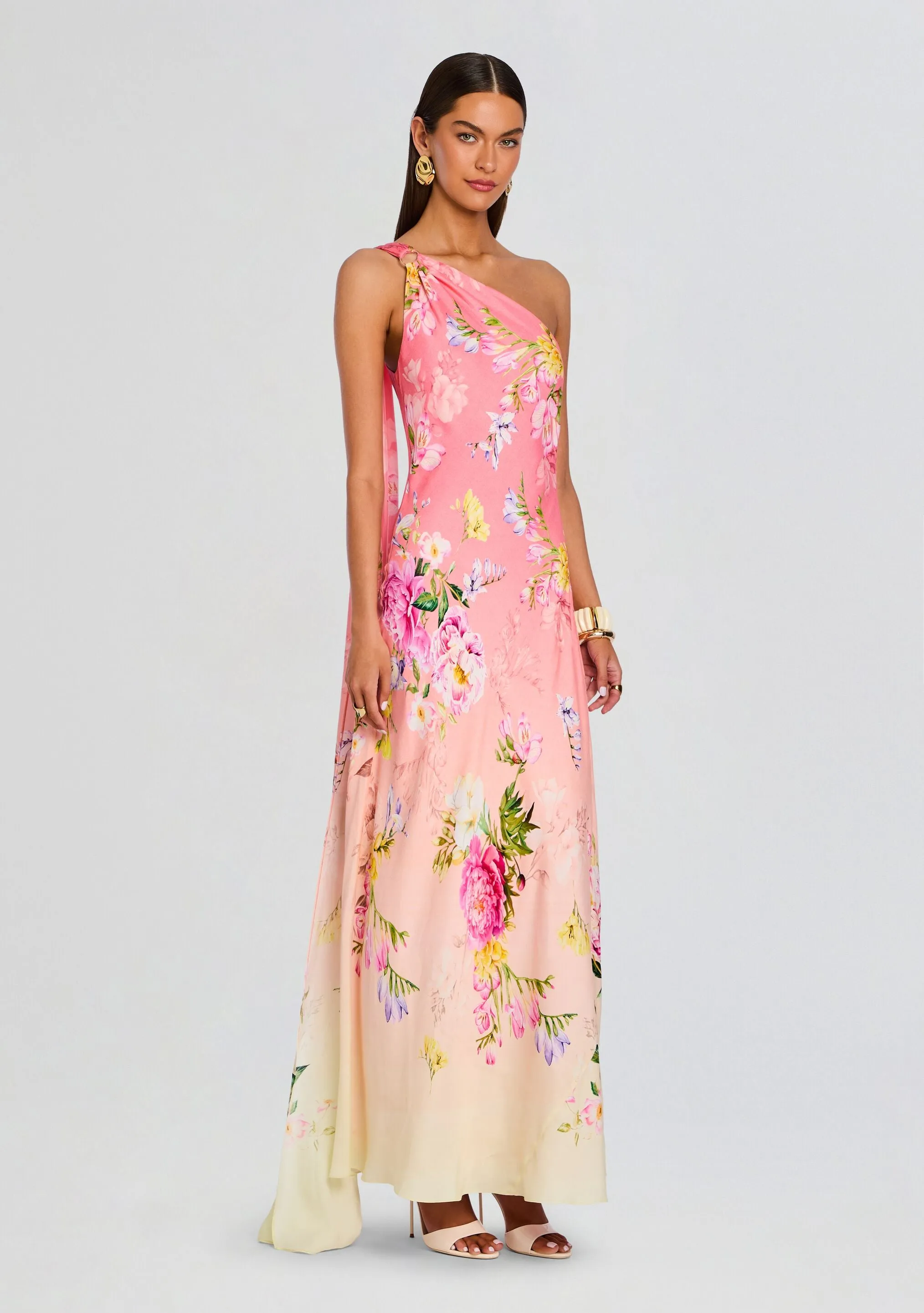 Avya One Shoulder Sash Dress sold by Retrofete product image thumbnail 3