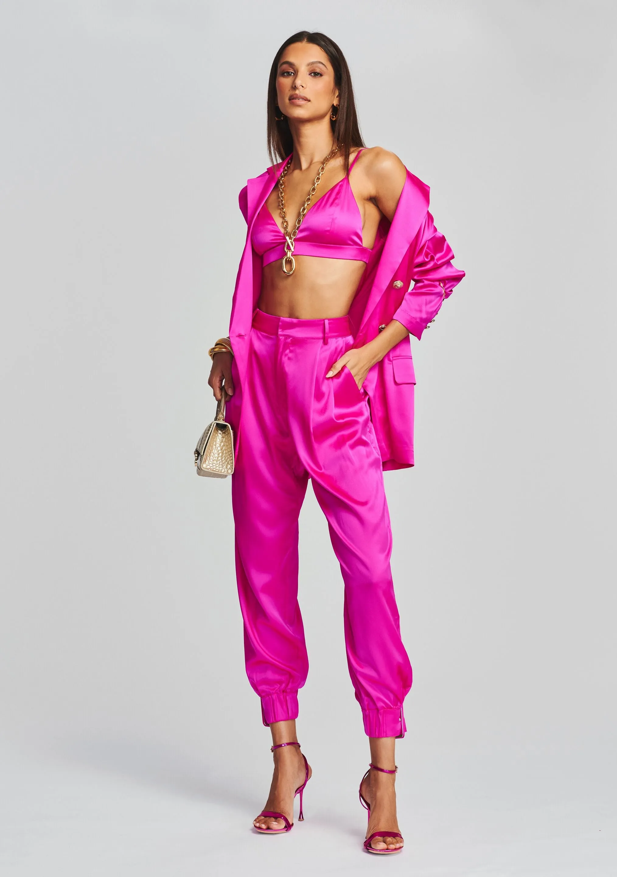 Iris Silk Bralette sold by Retrofete product image thumbnail 3