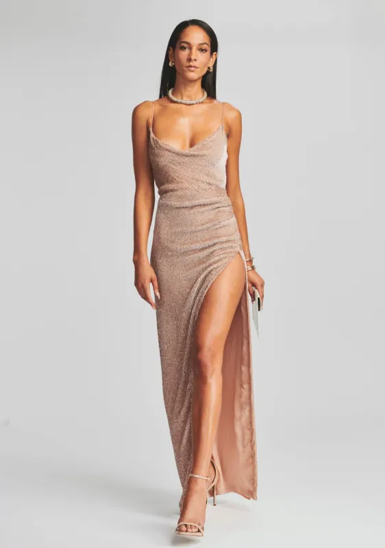 Katya Sequin Dress sold by Retrofete