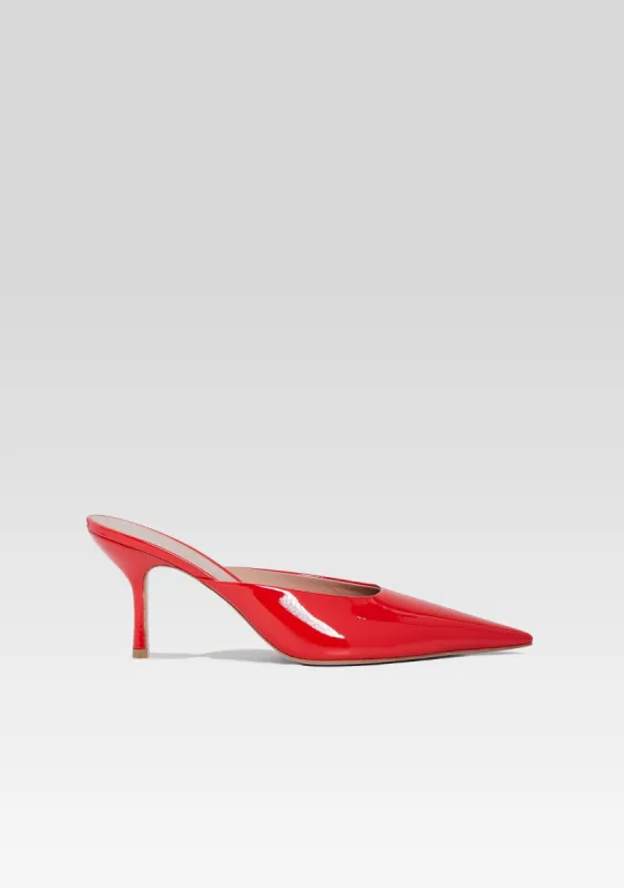 Daphne Leather Mule made by Retrofete