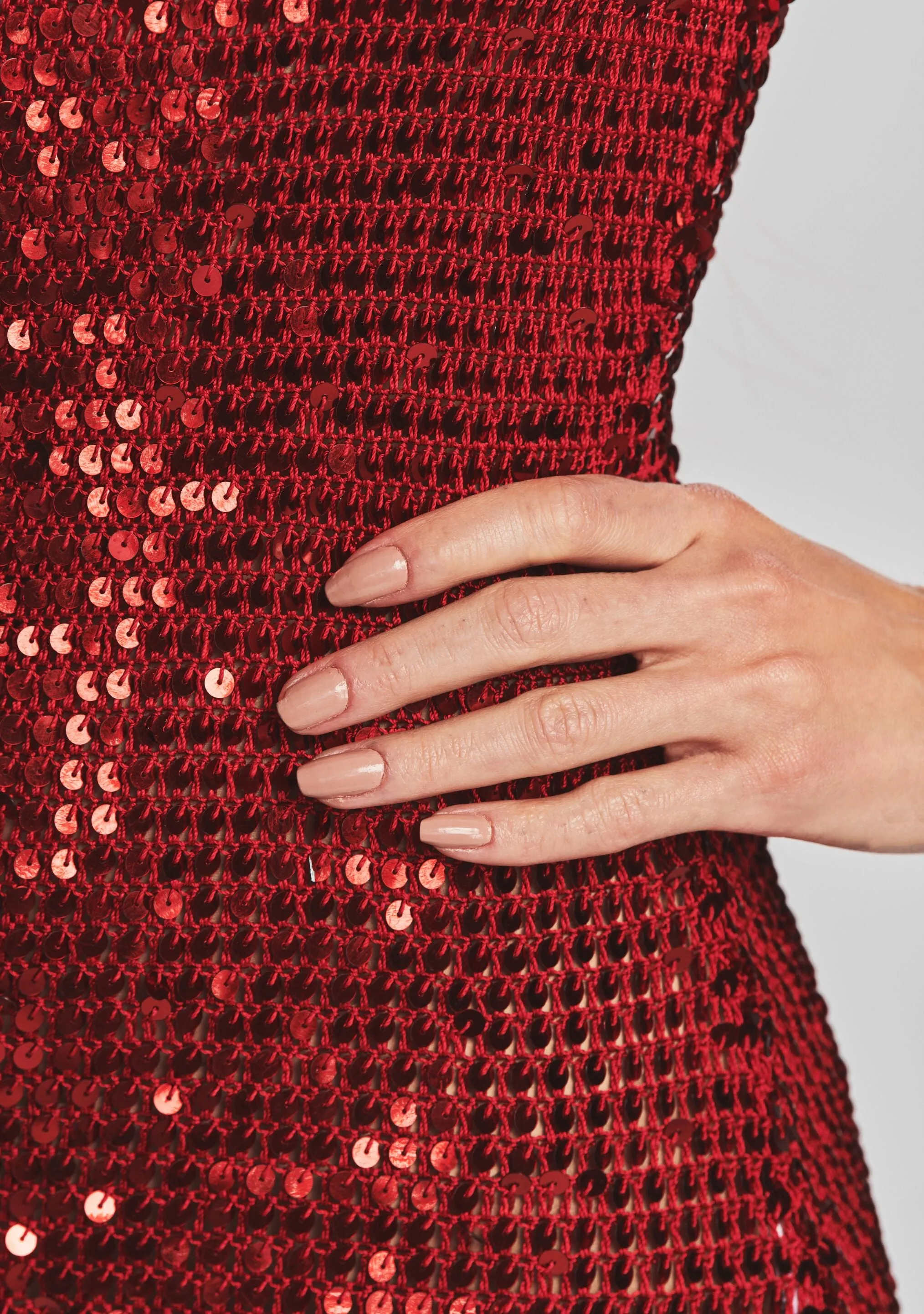 Alexa Sequin Crochet Dress sold by Retrofete product image thumbnail 2