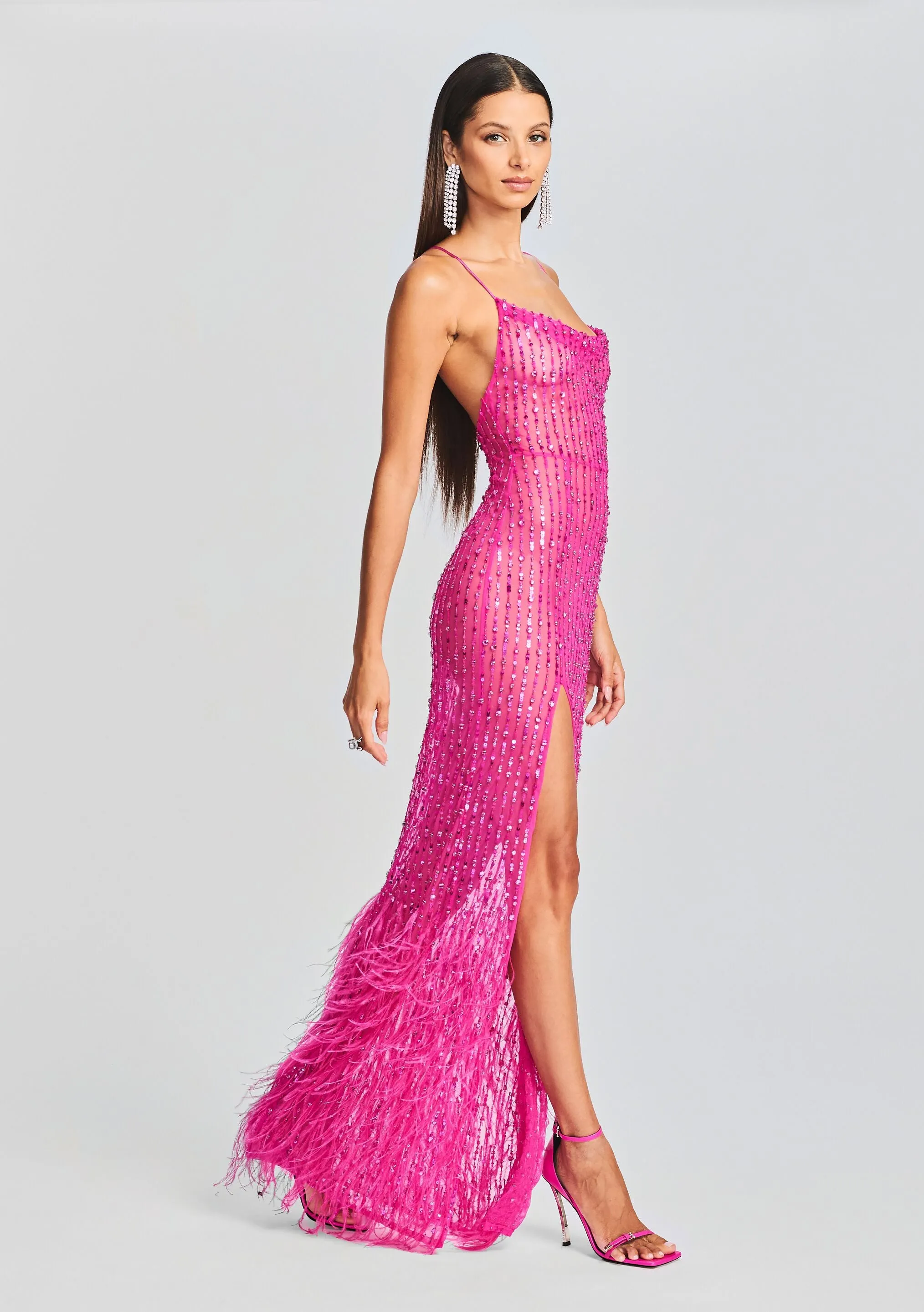 Alessandra Embellished Dress sold by Retrofete product image thumbnail 3