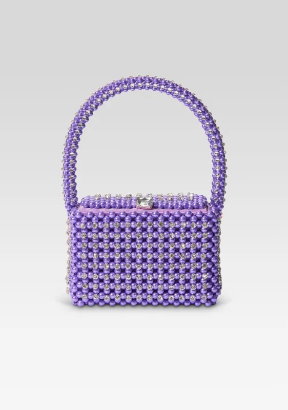 Eclipse Pearl Crystal Bag sold by Retrofete