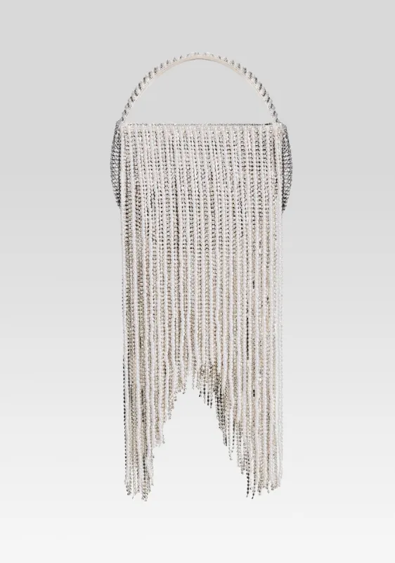 Estel Small Pearl Fringe Bag sold by Retrofete