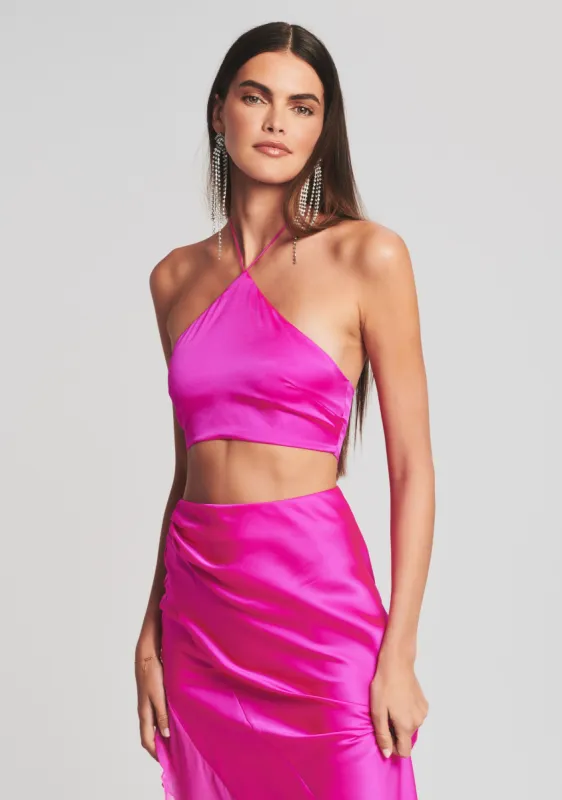 Mesta Silk Top sold by Retrofete